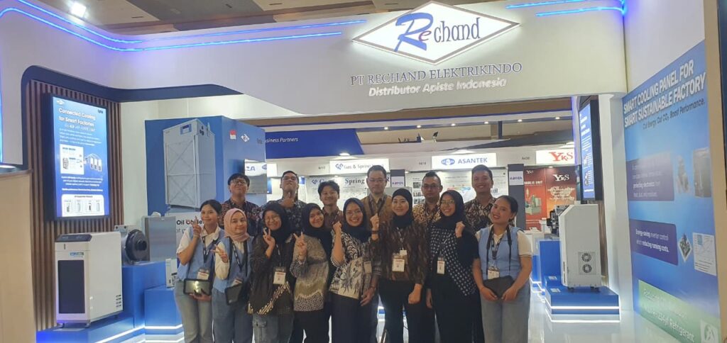 Pameran Manufacturing Indonesia 2025 adalah pameran manufaktur pertama bagi PT Rechand Elektrikindo.